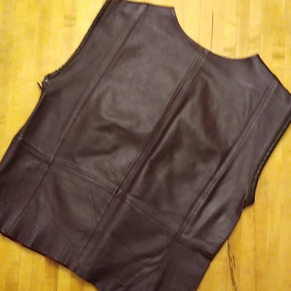 Designer Leather Shirt - Picture 2 of 8